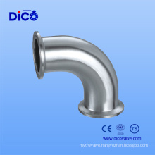 Stainless Steel 316 Sanitary Pipe Clamp Elbow for Manufacturer